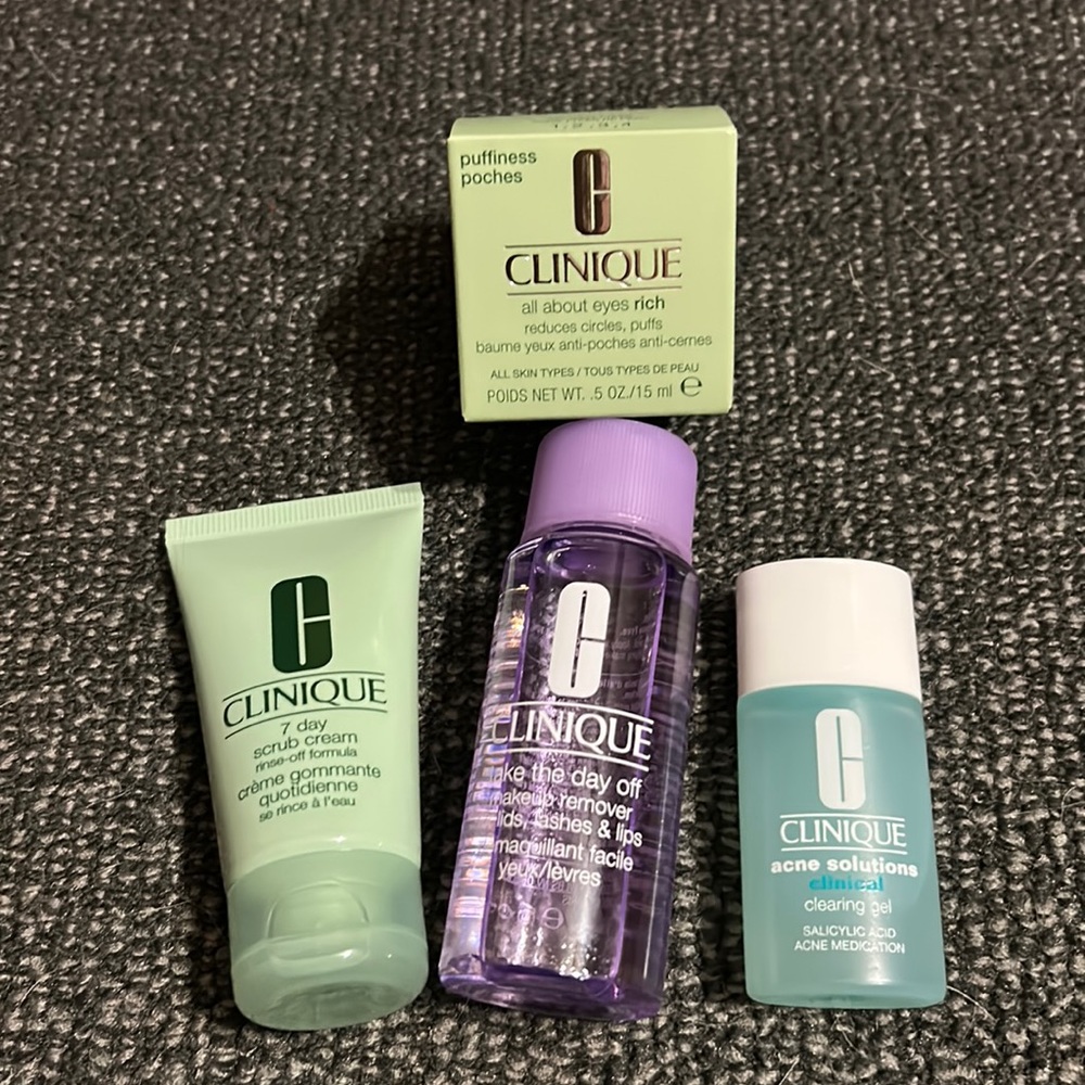 NIB Clinique All About Eyes 0.5oz Extras